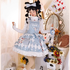 Alice Adventure Lolita Style Dress JSK by Withpuji (WJ116)